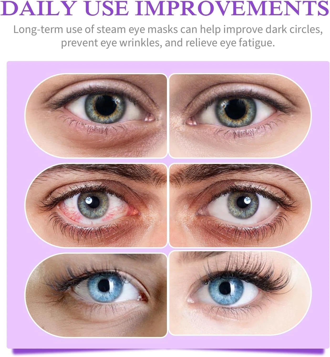 Self-Heating Eye Mask